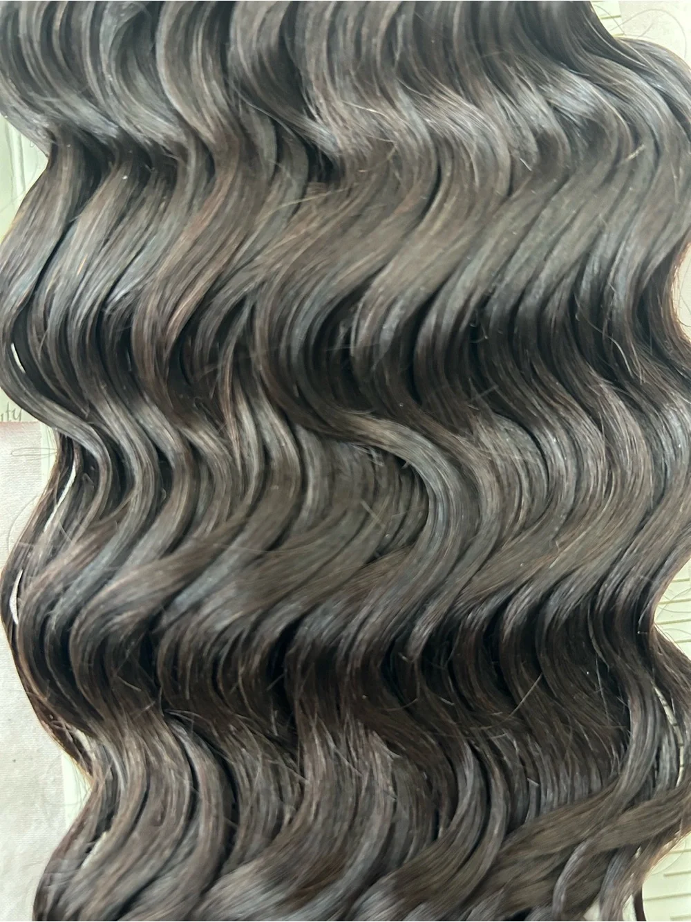 Janet Collection Human Hair Deep Wave 10” Extensions - Color 4 (Dark Brown)